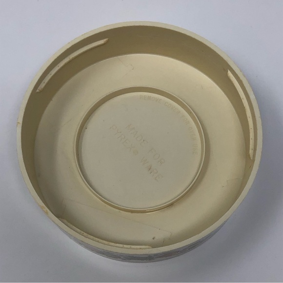 Vintage Pyrex Spice of Life Canister lid see n store glass plastic 0926 - Picture 7 of 10